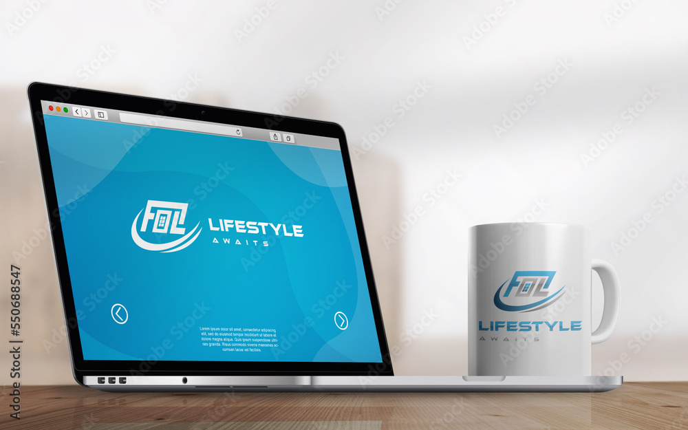 Simple logo for a real state company, FDL Simple logo for a real state company, FDL
