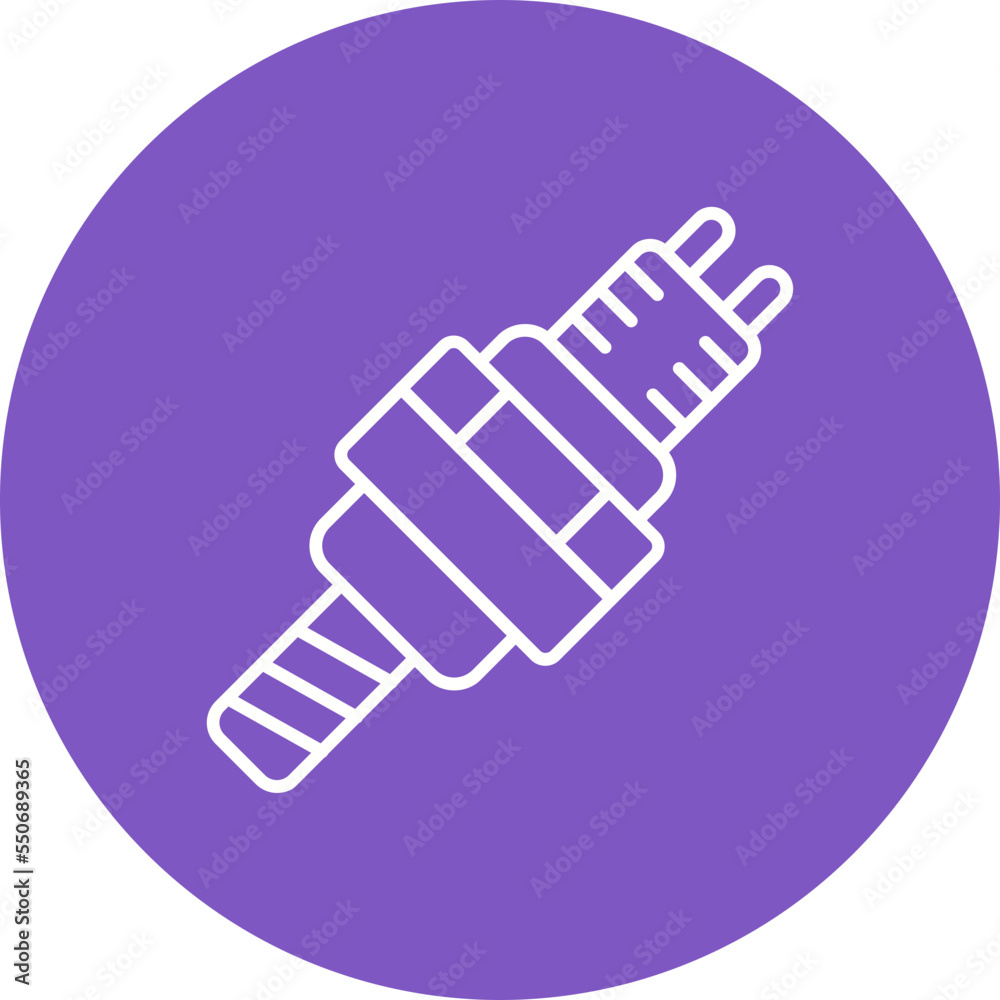 Ignition Multicolor Circle Line Inverted Icon Ignition Multicolor Circle Line Inverted Icon