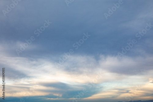 Fototapeta Naklejka Na Ścianę i Meble -  Gray clouds in the sky