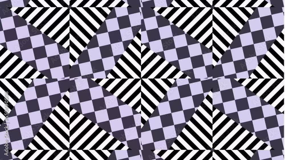 Moving multicolored stripes.abstract striped background. Seamless loop video. Moving multicolored stripes.abstract striped background. Seamless loop video.