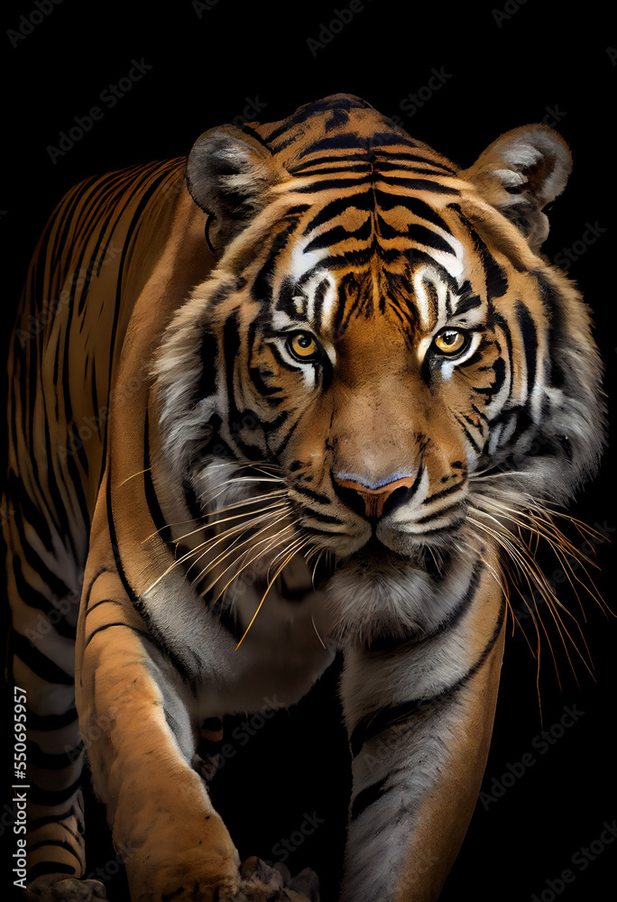tiger portrait