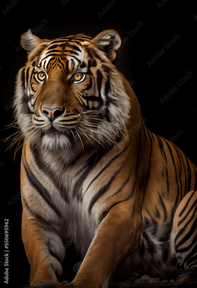 Fototapeta premium tiger portrait
