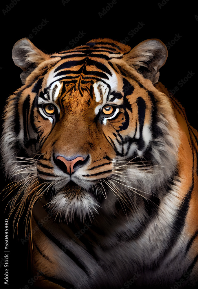 Fototapeta premium tiger portrait