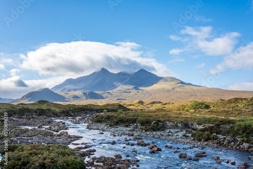 RIver Sligachan in den schottischen Highlands © Manfred