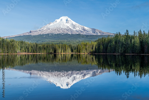 mt hood and reflection