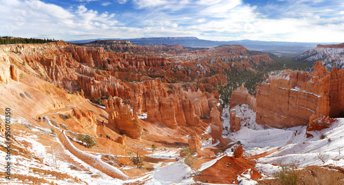 Bryce Canyon with some snow