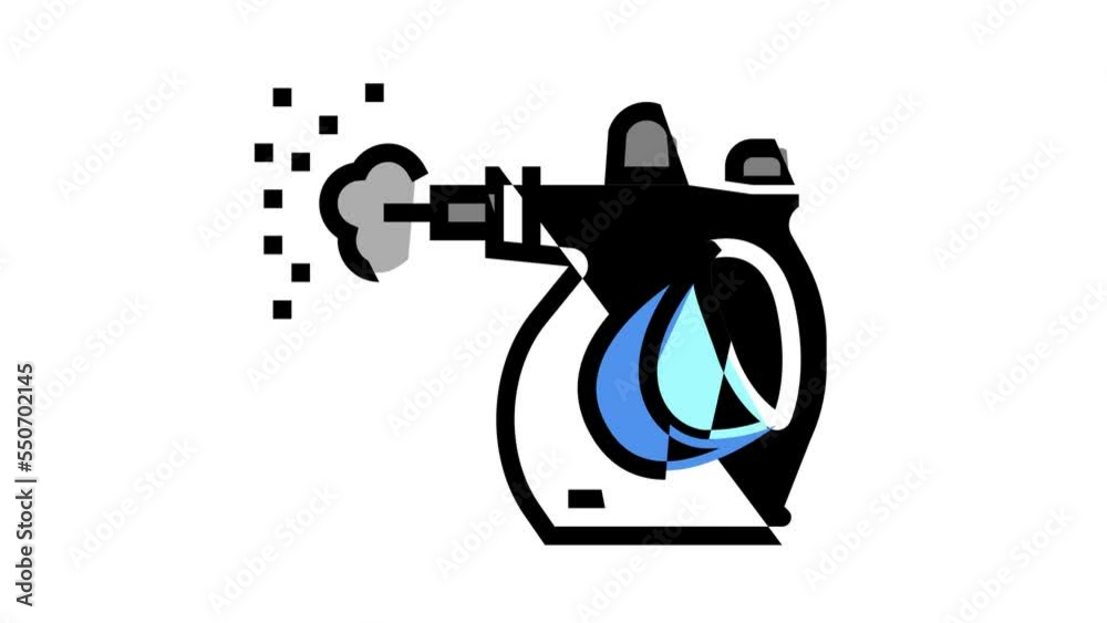 cleaning electronic device color icon animation cleaning electronic device color icon animation