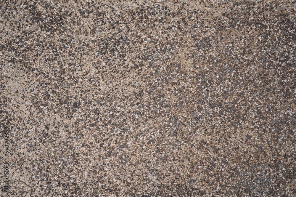 Texture of small rock peddle on sand Texture of small rock peddle on sand
