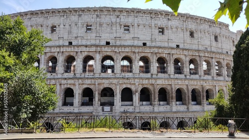 Colosseum amphitheater, Rome, Italy, 2021.