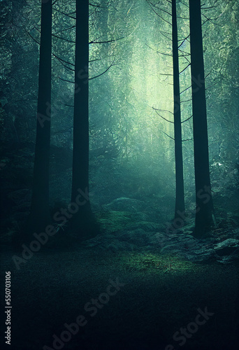 fog in the forest © jaanus