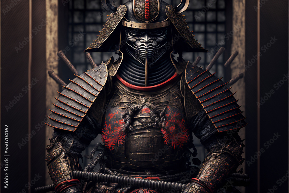 ancient samurai preparing for combat ancient samurai preparing for combat