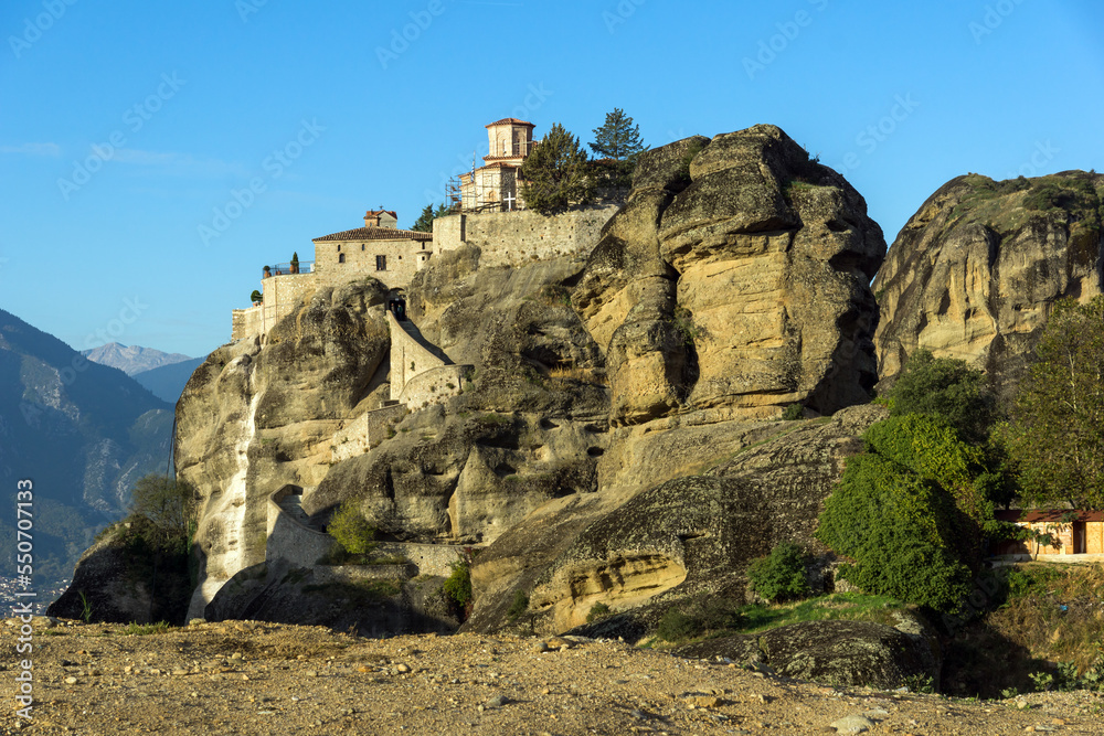 Panoramic view of Meteora Monasteries, Greece