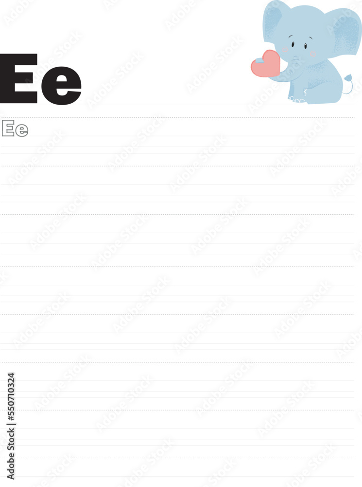 Worksheet.Alphabet activity for pre schoolers and kindergarten.Alphabet tracing letter E activity. Printable page Worksheet.Alphabet activity for pre schoolers and kindergarten.Alphabet tracing letter E activity. Printable page