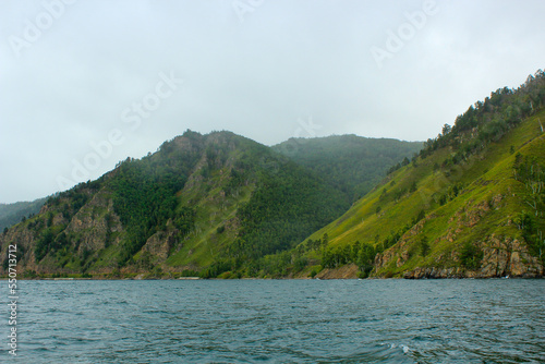 Listvyanka village, Lake Baikal. Russia