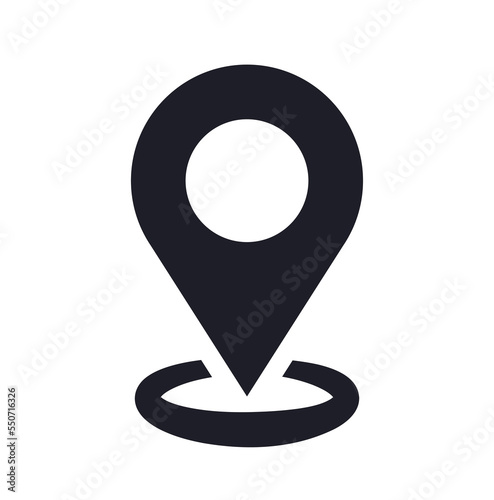 Location marker symbol map position pin icon
