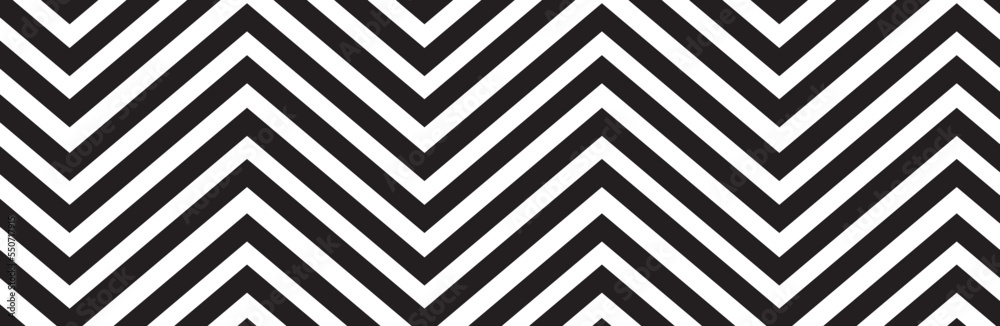 Seamless line pattern on white background. Modern chevron lines pattern for backdrop and wallpaper template. Simple lines with repeat texture. Seamless chevron background, vector illustration