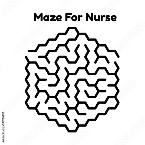 Maze For Nurse