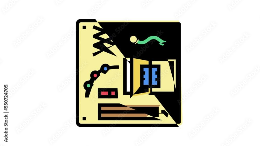 busy board color icon animation busy board color icon animation