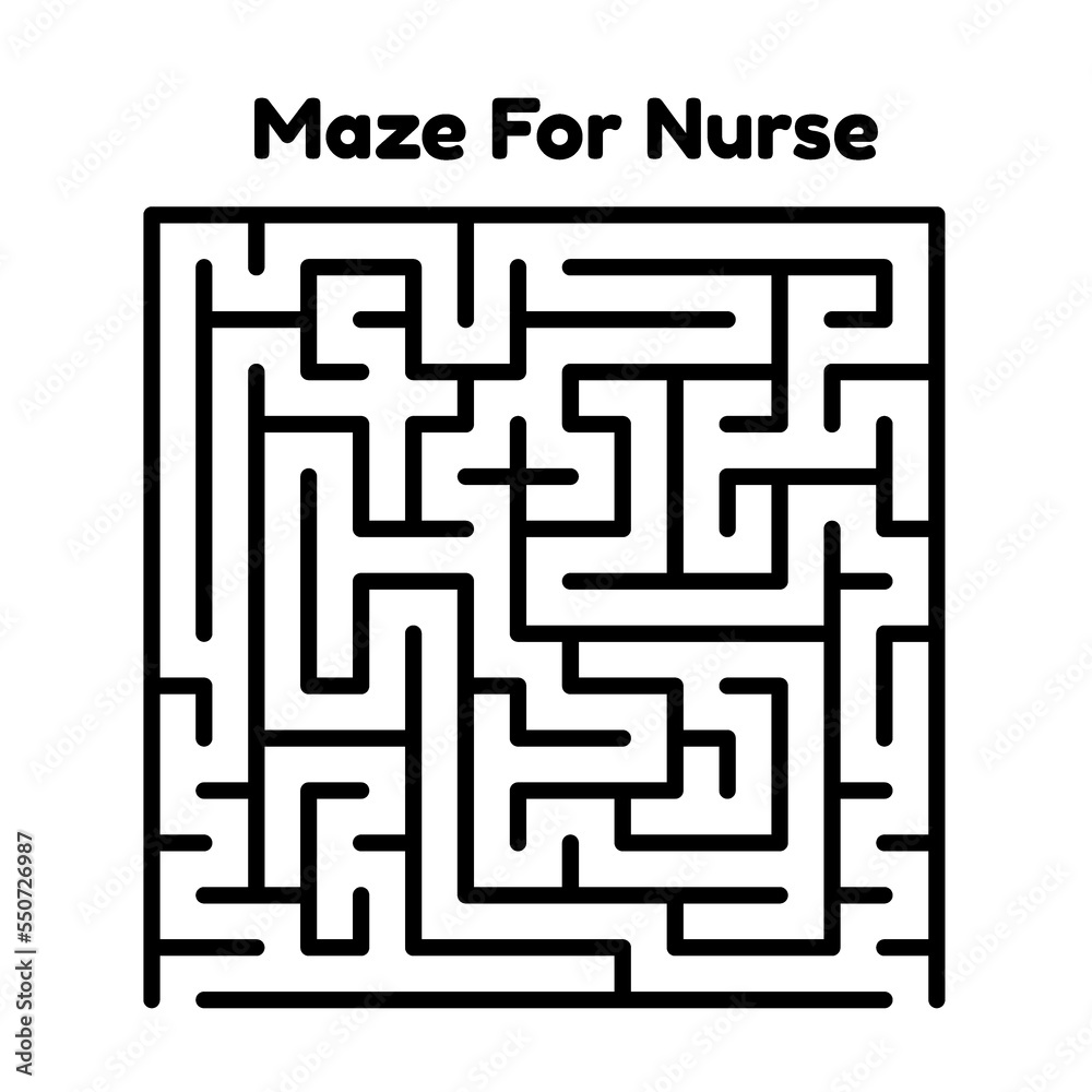 Maze Challenge For Nurse Maze Challenge For Nurse