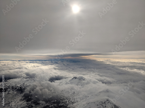 Cloudscape View From Plane