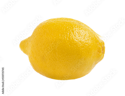 Fresh lemon isolated on  transparent png