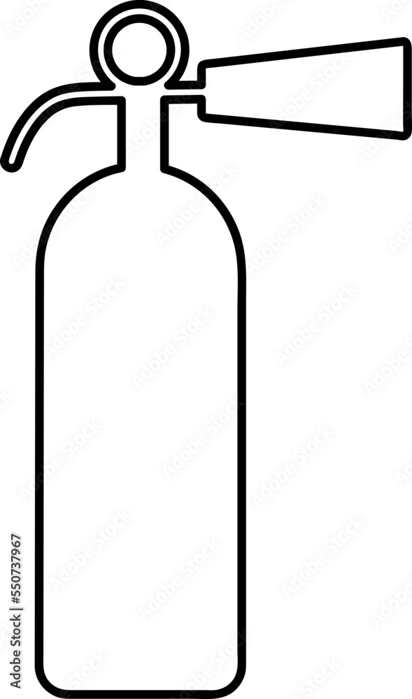 fire extinguisher icon design trendy on white background..eps fire extinguisher icon design trendy on white background..eps