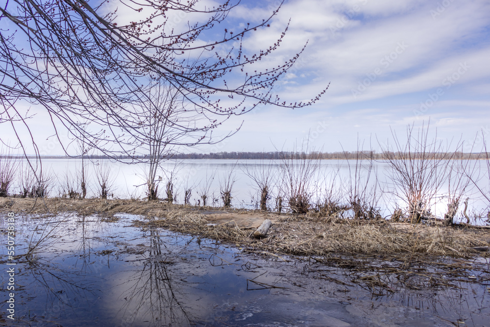 Beautiful winter landscape at the ravine Petrie Island, Ottawa Beautiful winter landscape at the ravine Petrie Island, Ottawa