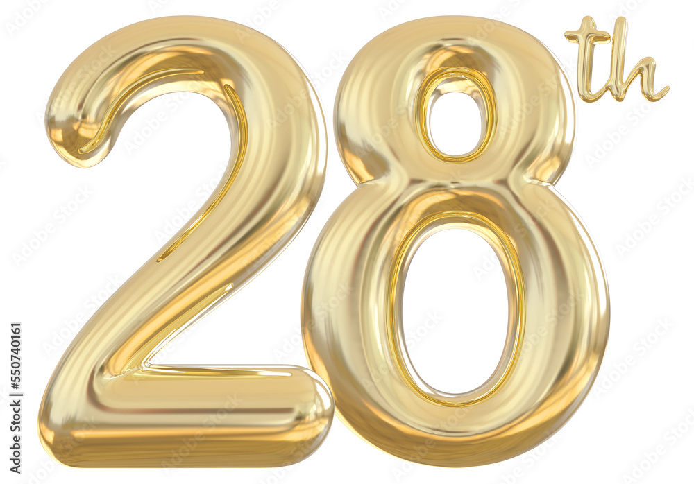 18th anniversary numbers gold celebrate number 18th anniversary numbers gold celebrate number