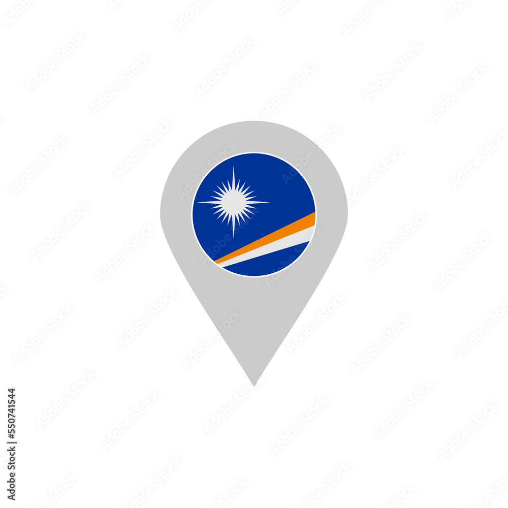 independence day of marshall island icon set vector sign symbol