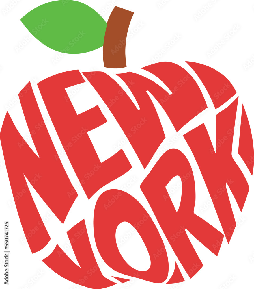 NYC New York Big Apple vector illustration Stock Vector Adobe Stock(03)
