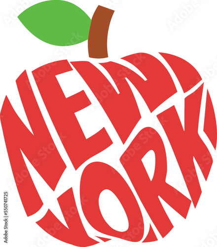 NYC New York Big Apple vector illustration