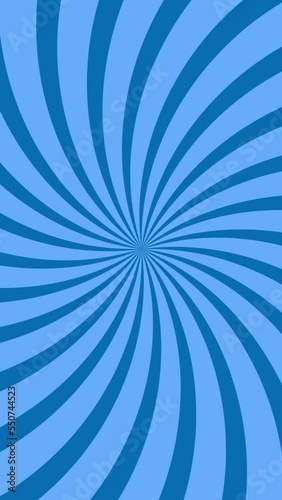 [縦動画] 青の渦巻き　30秒でループ