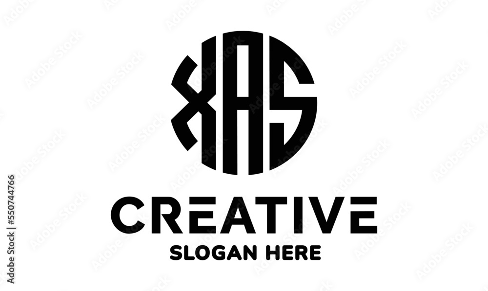 Creative XAX Letter logo design