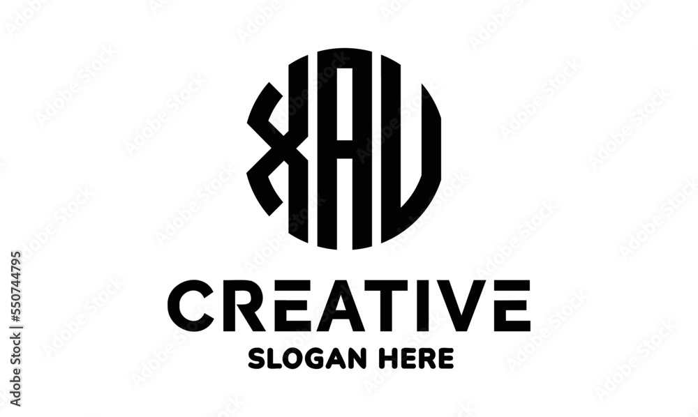 Creative XAX Letter logo design Creative XAX Letter logo design