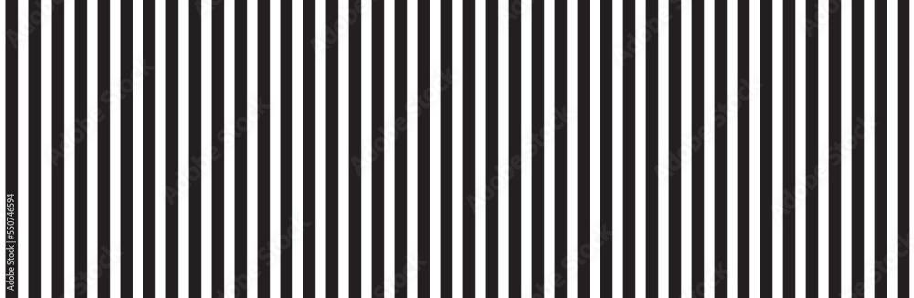 Black vertical stripes on white background. Straight lines pattern for backdrop and wallpaper template. Realistic lines with repeat stripes texture. Simple geometric background, vector illustration Black vertical stripes on white background. Straight lines pattern for backdrop and wallpaper template. Realistic lines with repeat stripes texture. Simple geometric background, vector illustration