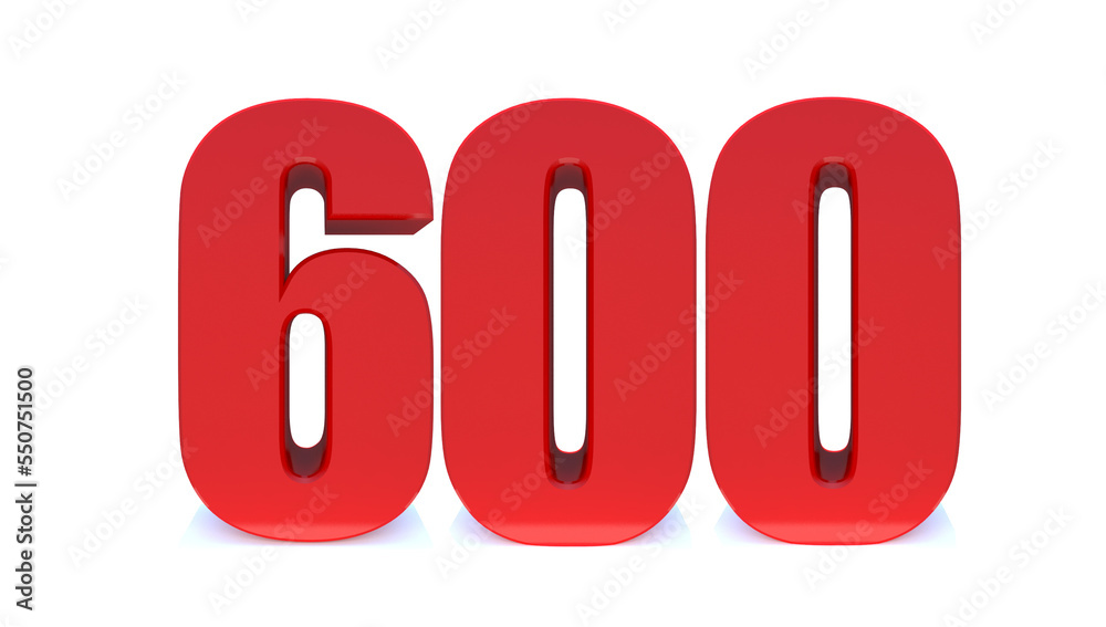 600 number 600 number