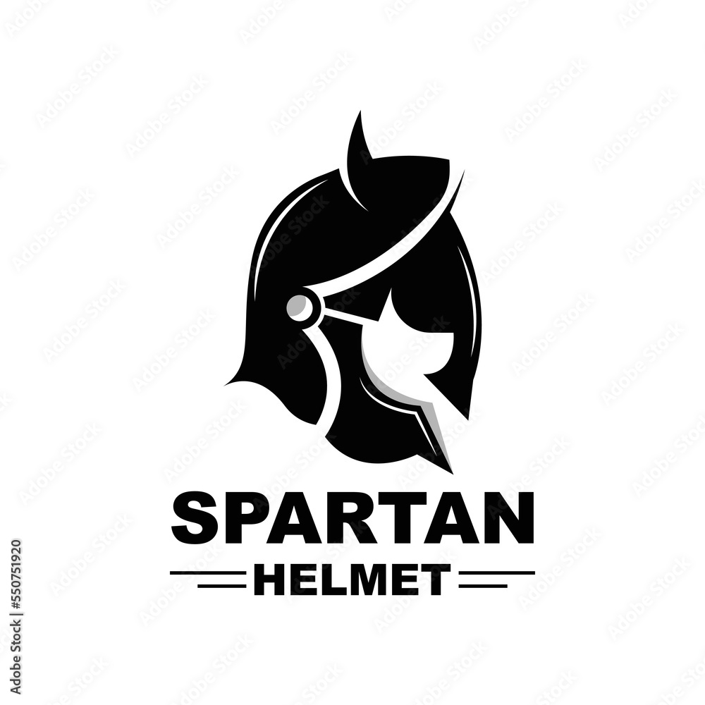Spartan Logo,Vector Viking, Barbarian, War Helmet Design, Product Brand Illustration Spartan Logo,Vector Viking, Barbarian, War Helmet Design, Product Brand Illustration
