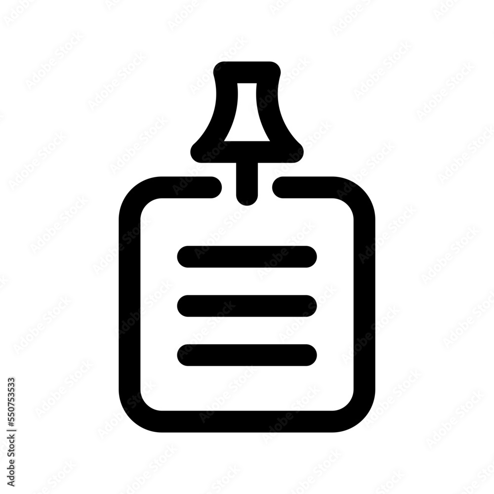 Note Icon Vector Symbol Design Illustration Note Icon Vector Symbol Design Illustration