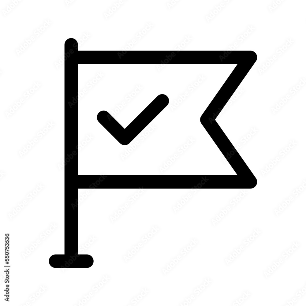 Flag Icon Vector Symbol Design Illustration Flag Icon Vector Symbol Design Illustration