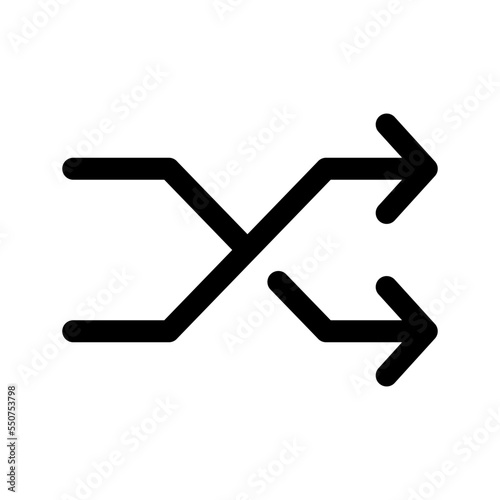 Random Icon Vector Symbol Design Illustration