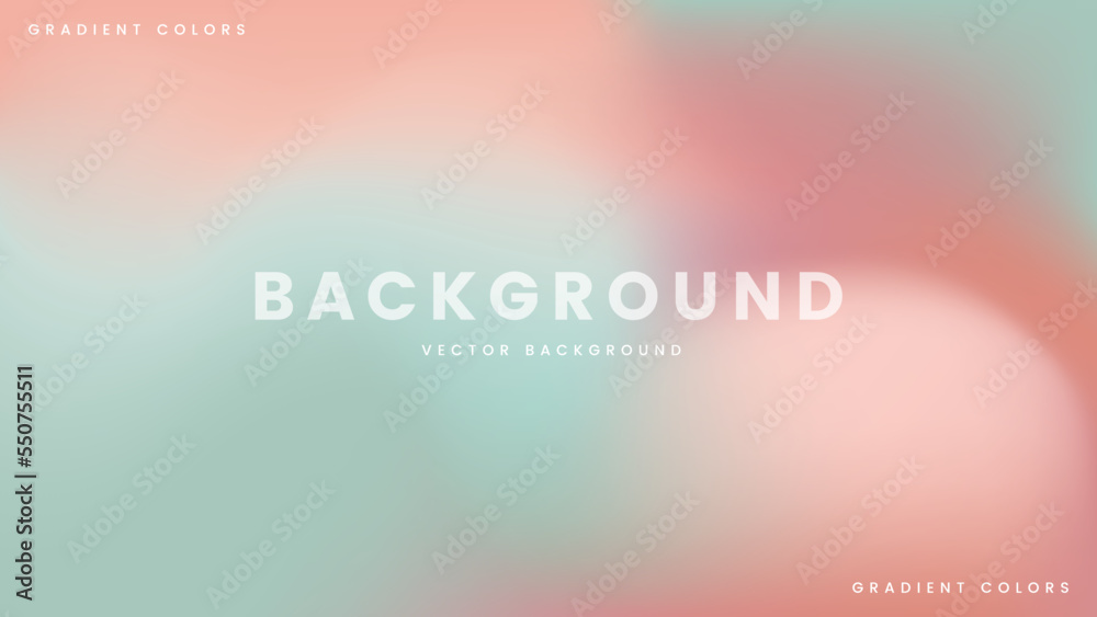 Background Modern Pastel Color Candy with Tosca Peach Color Gradient
