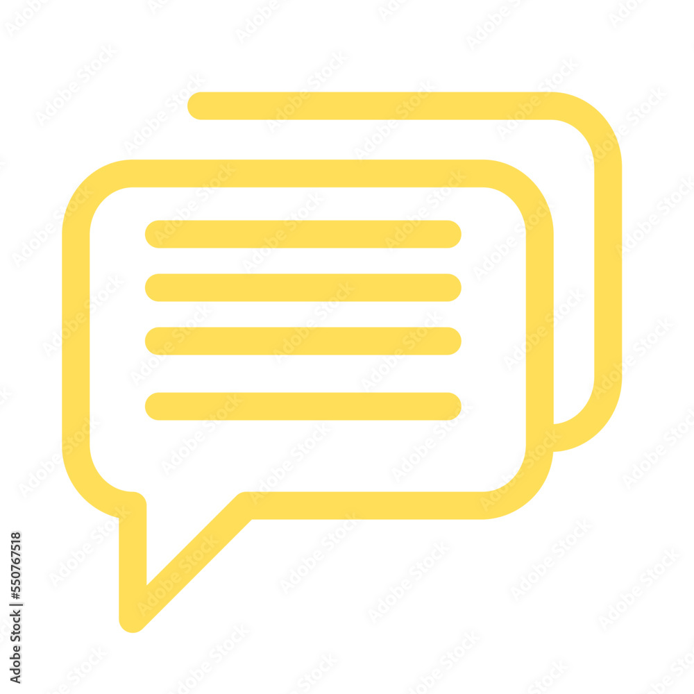 Bubble Talk Message Chat Speech