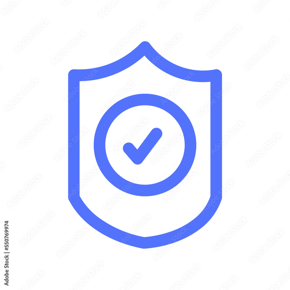 Check Protection Security Shield Icon Check Protection Security Shield Icon