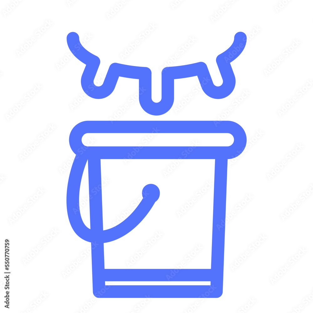 Cow Udder Milk Bucket Farm Farming Icon Cow Udder Milk Bucket Farm Farming Icon