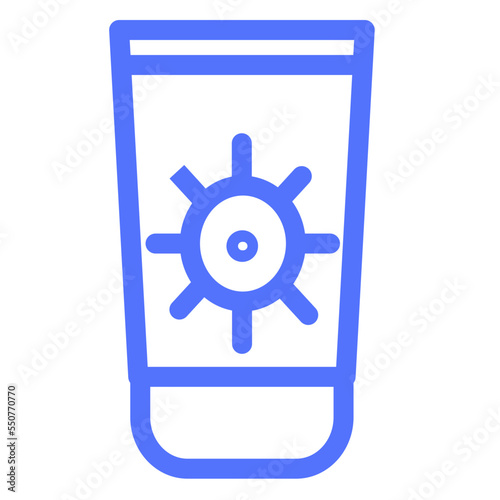Cream Lotion Protection Sun Sunscreen Icon
