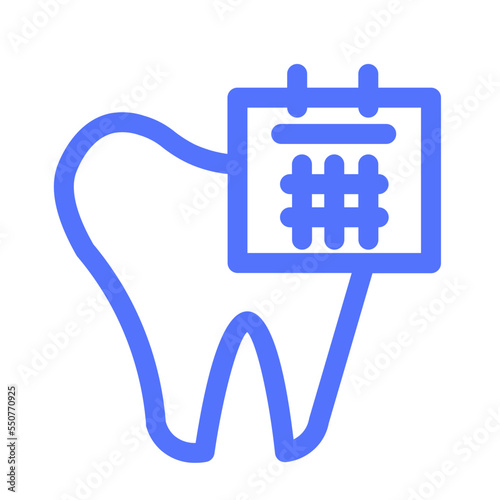 Dentist Appointment Calendar Date Schedule Dental Icon