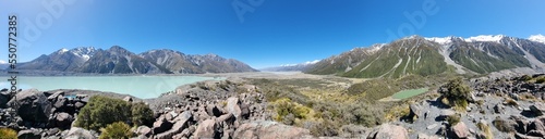 Tasman Glacier, Aoraki / Mount Cook, South Island, New Zealand / Aotearoa - National Park