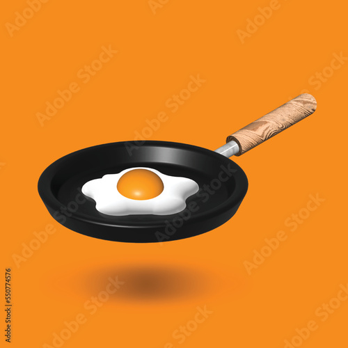 Frying Pan Fried Egg