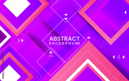 abstract gradient square geometric shape colorful background