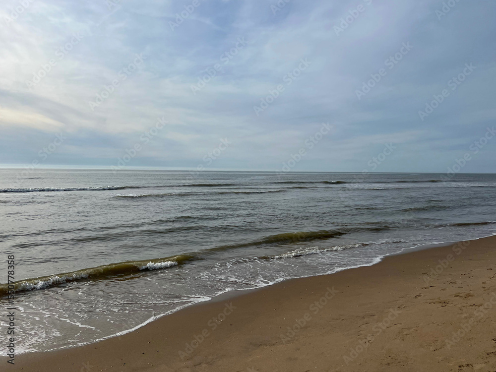 Picturesque view of beautiful sea and sky